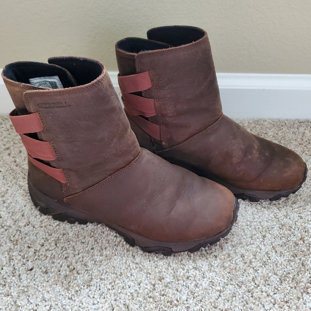 Merrell - Coldpack Ice+ Stretch Polar Waterproof Boot - Brown - 7.5